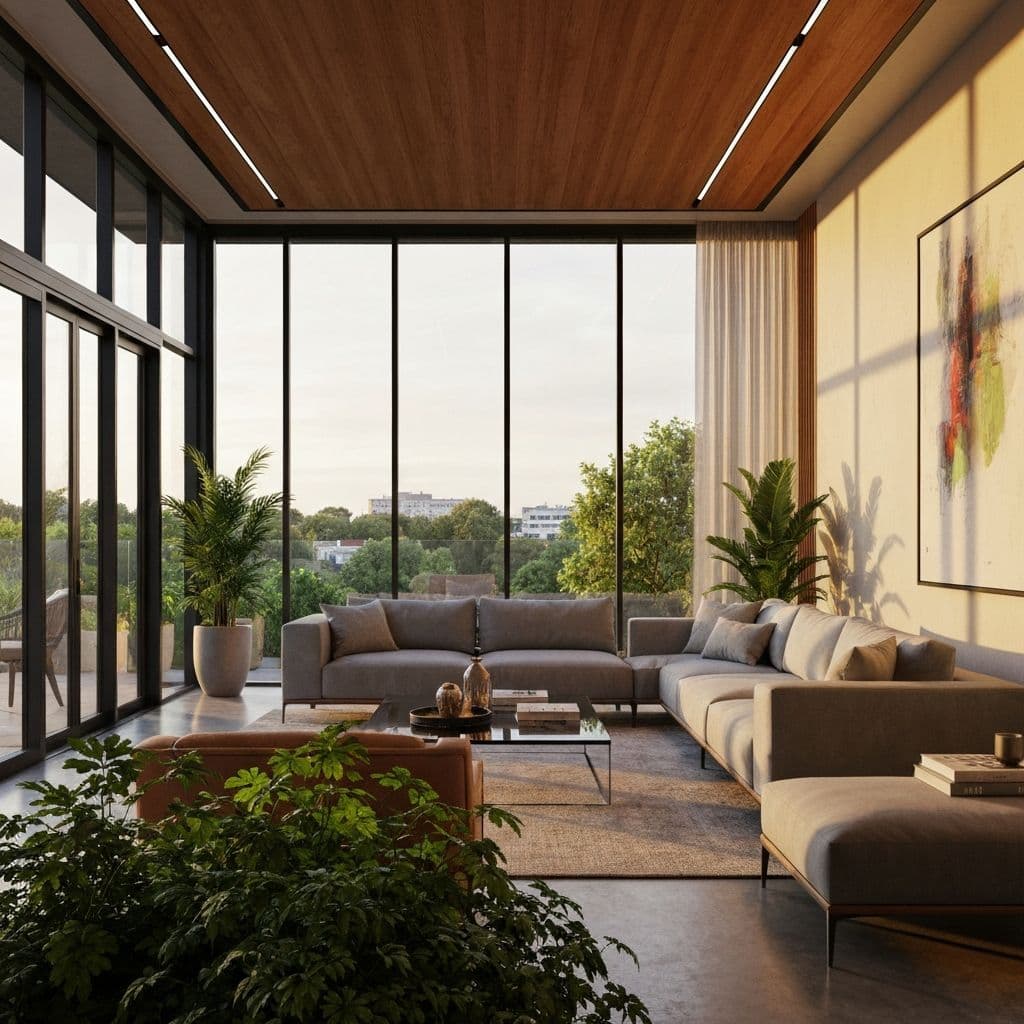 Beautiful architectural interior